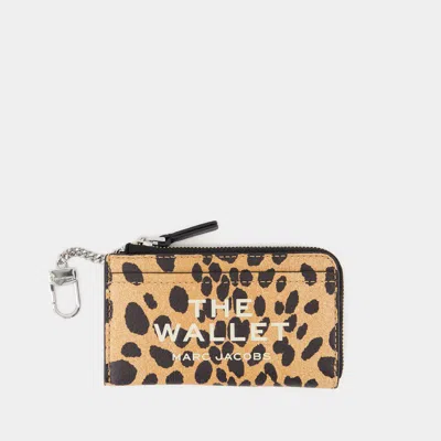 Marc Jacobs The Top Zip Wallet In Black