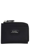 Marc Jacobs The Top Zip Wallet In Black