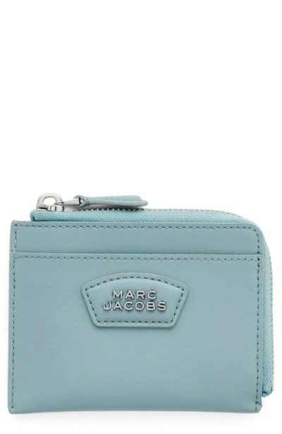 Marc Jacobs The Top Zip Wallet In Blue