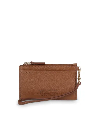 Marc Jacobs The Top Zip Wallet In Brown