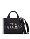 Marc Jacobs The Tote Bag Medium Cotton Tote In Black