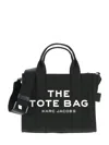 Marc Jacobs 'traveler Handbag' Black Mini Tote Bag With Logo In Black