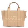 Marc Jacobs Tote Bag The Leather Medium Camel In Camel