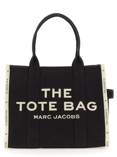 Marc Jacobs The Tote Bag Jacquard Large In White