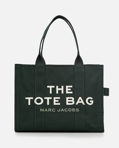 Marc Jacobs The Tote Bag Large In Canvas In Blue