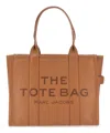 Marc Jacobs 'the Smalltote' Brown Shoulder Bag With Logo In Brown