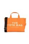 Marc Jacobs The Tote Bag Logo Tote In Tangerine