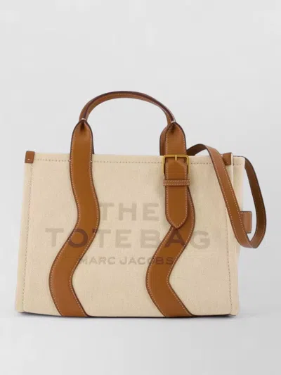 Marc Jacobs The Tote Bag Medium Cotton Tote Bag In Brown
