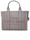 Marc Jacobs 'the Tote Bag Medium' Grey Shoulder Bag With Logo