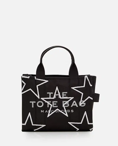 Marc Jacobs The Tote Bag Mini Stars In Black