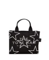 Marc Jacobs The Star Logo Printed Tote In Black