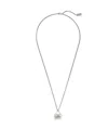 Marc Jacobs The Tote Bag Pendant Necklace In Gray