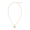 Marc Jacobs The Tote Bag Necklace In Rose_gold