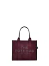 Marc Jacobs The Tote Bag In Burgundy