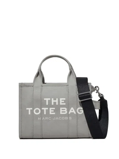 Marc Jacobs The Tote Bag Small Canvas Tote In Grey