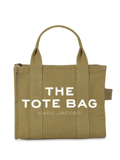 Marc Jacobs The Tote Bag Small Canvas Tote In Green