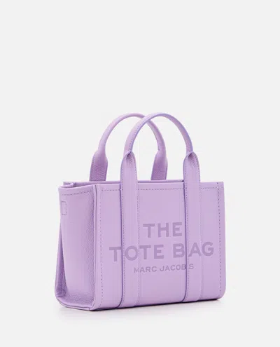 Marc Jacobs The Tote Bag Small Leather Bag In Wisteria