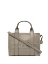 Marc Jacobs The Tote Bag Small Leather Tote In Grey