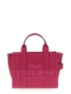 Marc Jacobs Versatile Textured Leather Tote In Purple