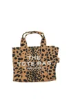 Marc Jacobs Cheetah Medium Tote Bag In Brown