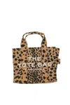 Marc Jacobs Cheetah Medium Tote Bag In Brown