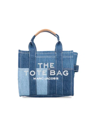 Marc Jacobs The Tote Bag Small Tote Bag In Blue
