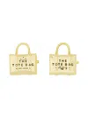 MARC JACOBS MARC JACOBS "THE TOTE BAG STUD" EARRINGS