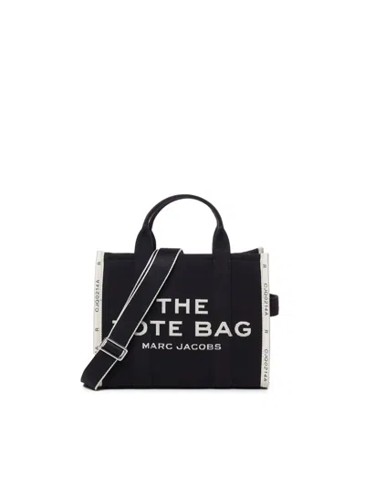 Marc Jacobs The Tote Jacqaurd Medium Bag In Black
