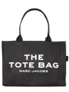 Marc Jacobs Black Trumpet Logo Handbag In Metal