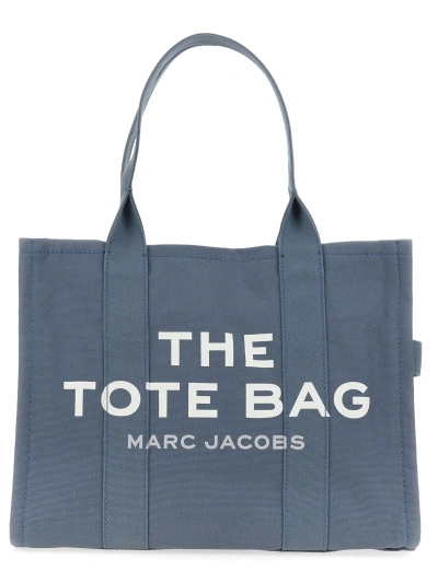 Marc Jacobs The Tote Large Bag In Blu