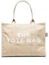Marc Jacobs The Large Tote Canvas In Beige