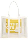 Marc Jacobs Large Mesh Tote With Dual Handles In White