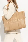 Marc Jacobs The Leather Tote Bag In Beige