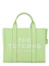 Marc Jacobs The Leather Medium Tote Bag In Green