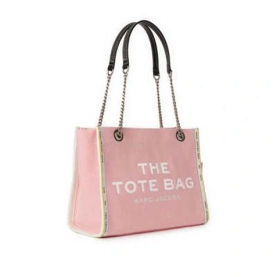 Marc Jacobs The Tote Medium Cotton Tote Bag In Pink