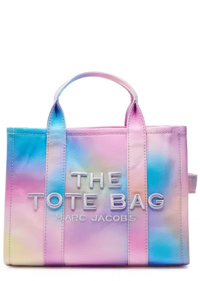 Marc Jacobs The Tote Medium Degradé Canvas Tote In Blue