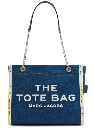 MARC JACOBS MARC JACOBS THE TOTE MEDIUM DENIM TOTE