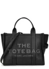 Marc Jacobs Structured Black Leather Handbag With Rounded Top Handles In Black