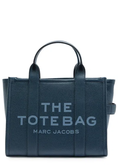 Marc Jacobs The Tote Medium Leather Tote In Blue