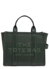 Marc Jacobs The Tote Medium Leather Tote In Dark Green