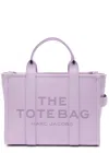 Marc Jacobs The Tote Medium Leather Tote In White