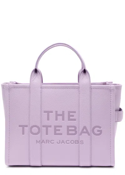 Marc Jacobs The Tote Medium Leather Tote In White