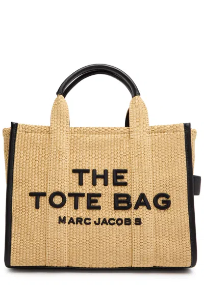 Marc Jacobs The Tote Medium Straw Tote In Natural