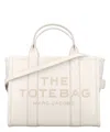 Marc Jacobs The Leather Medium Tote Bag In Beige