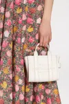 Marc Jacobs ‘the Tote Micro' Shoulder Bag In Cream