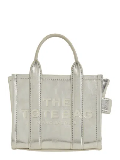Marc Jacobs "the Tote" Mini Bag In Silver