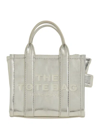 Marc Jacobs Borsa The Tote Mini In Silver