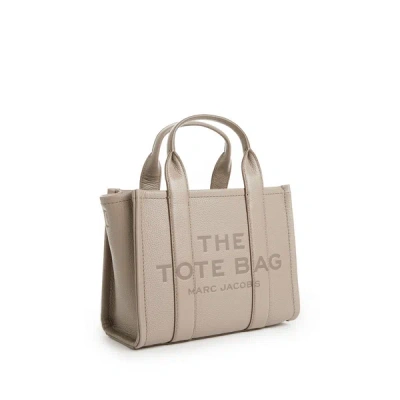 Marc Jacobs Sac Cabas The Leather Small Tote Bag In Brown