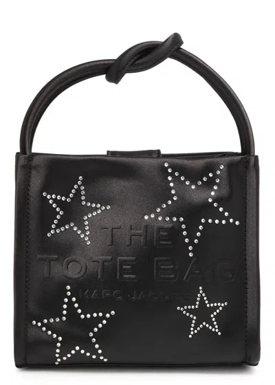 Marc Jacobs The Tote Mini Satin Tote In Black