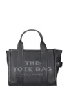 Marc Jacobs The Small Tote Leather Bag In Black